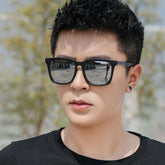 Unisex Rectangle Fashion Sunglasses UV400 Polarized